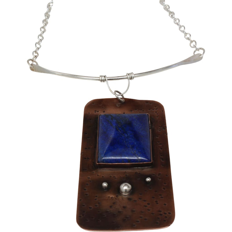 The VOICE Mixed Metal Statement Necklace - Main Image