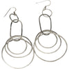 These Dangling Hoops - Medium Version Earrings
