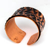 Crinkled Copper Cuff Bracelet Bracelets