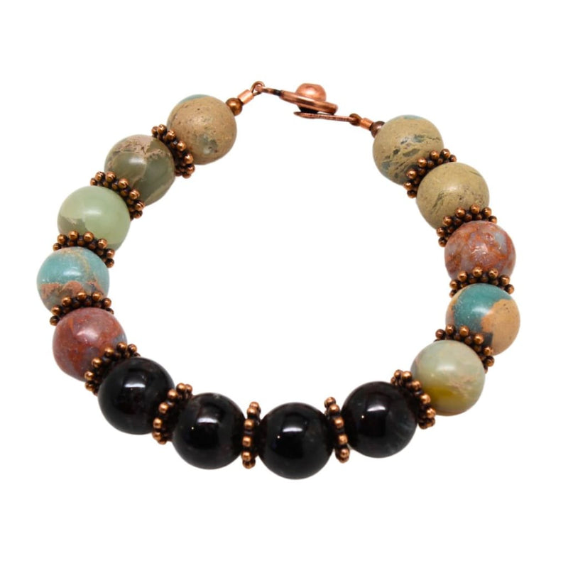 Find My Purpose Semi-Precious Gemstone Beaded Bracelet Bracelets