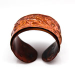 Fiyah In The Valleys Torch Painted Copper Cuff Bracelet