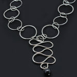 Lovely Loops Argentium Silver Statement Necklace Necklaces