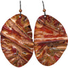 More Fiyah Painted Copper Earrings Earrings