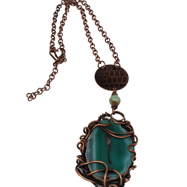 Brazilian agate clearance necklace