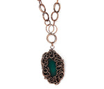 The Green Lady Pendant Copper Necklace Necklaces