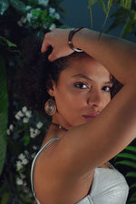 The Journey Copper and Argentium Silver Earrings Earrings