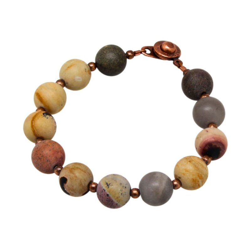 ’The Stress Whisperer’ Semi-Precious Gemstone Beaded Bracelet Bracelets