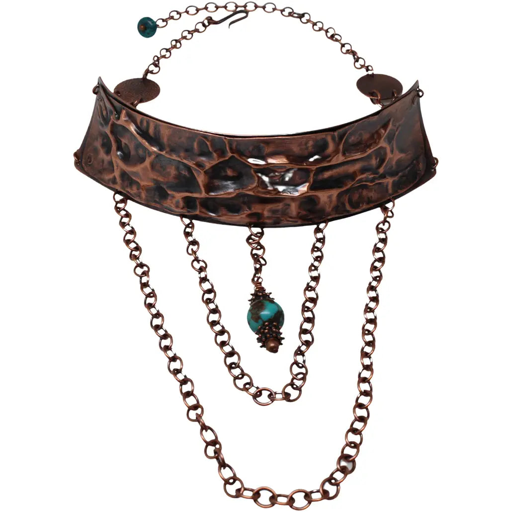 The Hills and Valleys Choker Necklace from Junebug Jewelry Designs