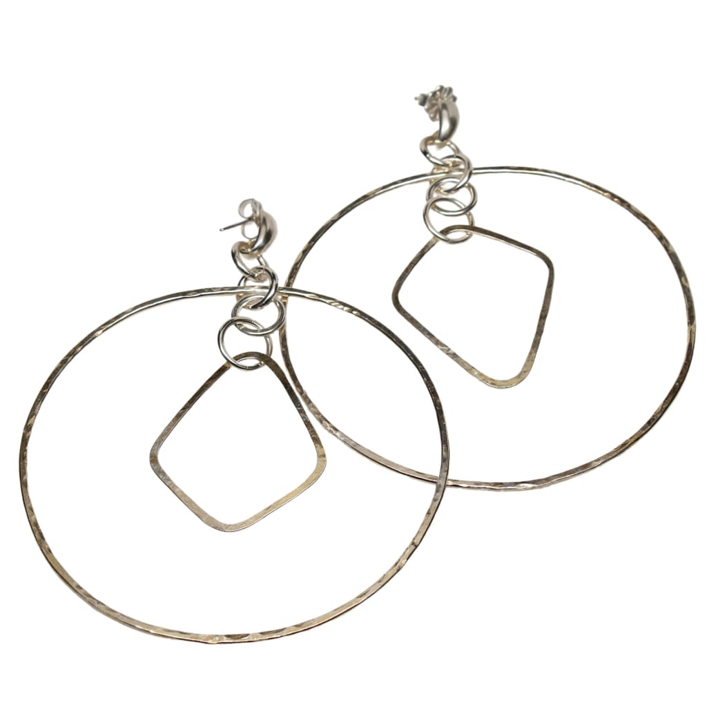 Buy Silver Toned Earrings for Women by Lecalla Online | Ajio.com