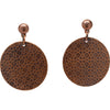 Fabulous Copper Plate Earrings (Version 1) Earrings