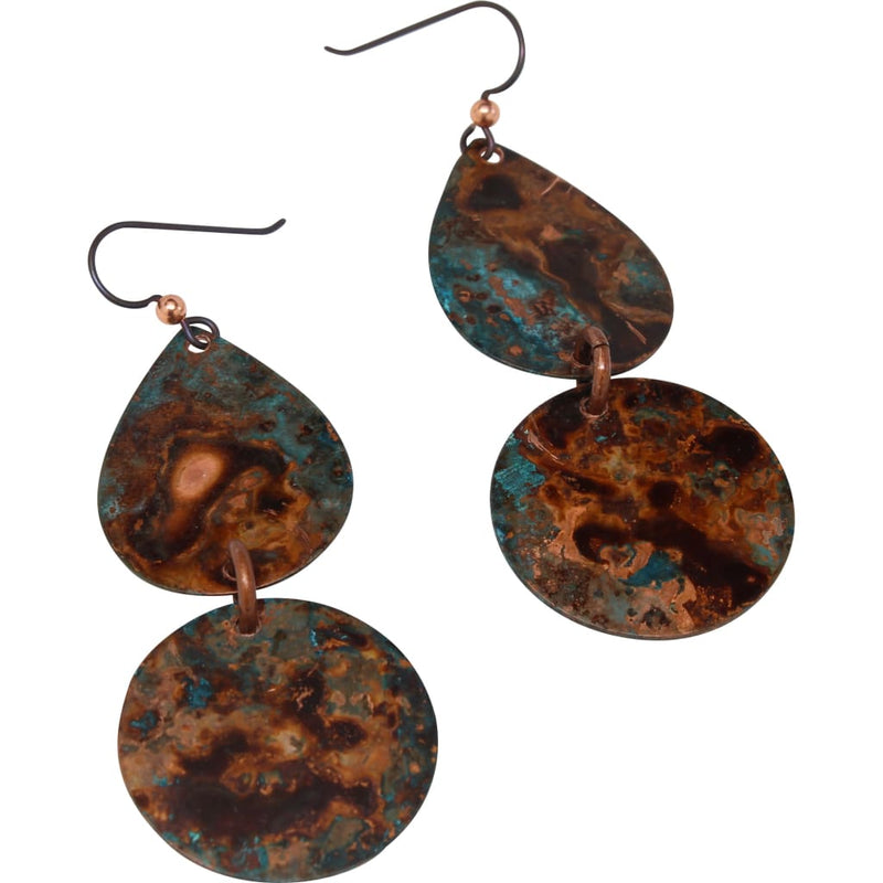 Fiyah on Fiyah Copper Statement Earrings Earrings