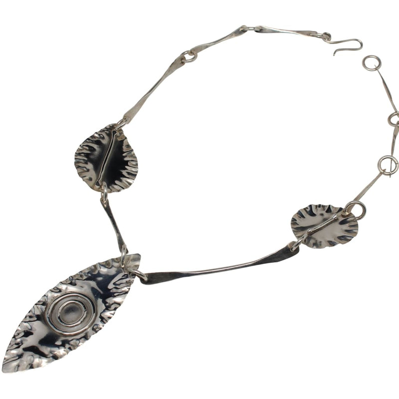 Lovely Leaves Argentium Silver Statement Necklace Necklaces