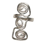 Many Journeys Argentium Silver Cocktail Ring Rings