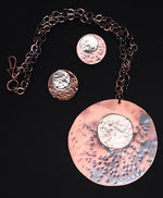 Beauty Marks Mixed Metal Pendant Necklace Necklaces