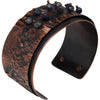 The VOICE Copper and Lapis Lazuli Cuff Bracelet Bracelets