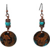 Turquoise Fiyah - The Shorter Version Earrings