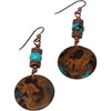 Turquoise Fiyah - The Shorter Version Earrings